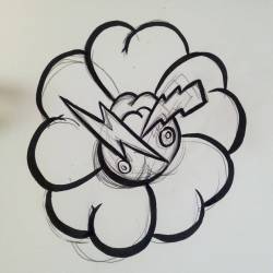 What&rsquo;s better than traditional roses? Roses made of butts, tits, and lightning. #ink #roses #lightning #art #drawing #artistsoninstagram #artistsontumblr #artofinstagram  (at Raven&rsquo;s Eye Ink)