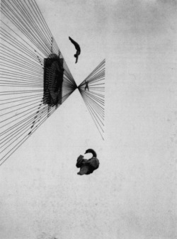 László Moholy-Nagy - Leda And The Swan, 1925