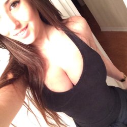 cleavageshot:  boobsandcleavage:  BoobsandCleavage  (via Updated Twitter Picture - Imgur)   Love that cleavage!  Angie Varona