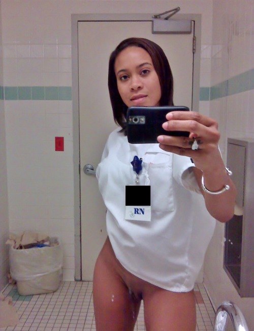 meatgod:  getmoneydollaz:  wackpanther:  All I have of this sexy nurse. And Andre is a lucky muthafucka.  http://getmoneydollaz.tumblr.com  Wonder if that is my brother, same name, meatGod approve