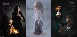   The Witcher Noir series COSPLAYbased on Astor Alexander&rsquo;s artsToph as Ciri Iris as YenneferAnna as TrissAndrew as Geraltphoto by me  