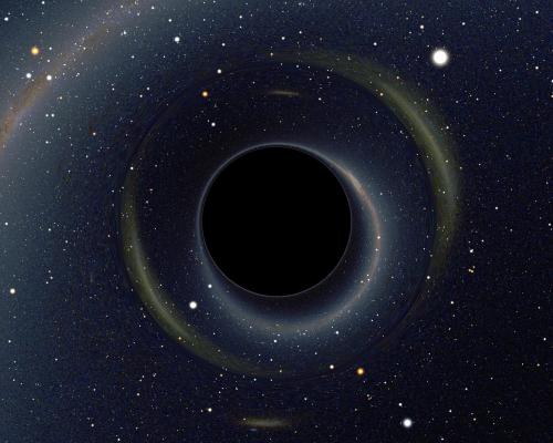 sixpenceee:  Nine Facts about Black Holes1. The gravitational pull of a black hole can greatly slow down time itself,  according to relativity. If you could take a spaceship to a black hole,  orbit around it for awhile, and then fly back to Earth, you