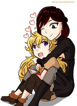 Yang and her real Mom