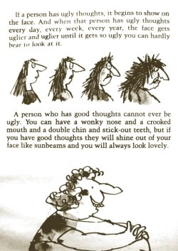 thesquirtlesquad:  I read this as a kid and it had a really significant effect on me and and it’s a big influence on my world view and I still think it’s the most beautiful and profound thing anyone’s ever said about beauty 