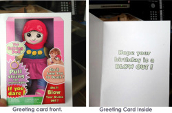 inkwelldried:  fairgroundsoldier:  THIS IS A CALL TO ACTION! Greeting card turns children’s “Muslim” doll into “Terrorist” doll The card features a photo of a Muslim doll with a Hijab (headscarf) that many Muslim women wear out of religious