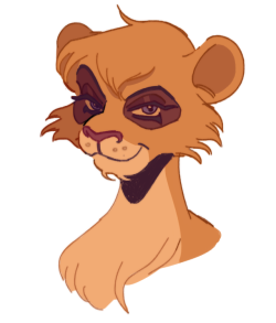 skunkes:my brain: its time 2 think about uhhhh *spins wheel* vitani from The Lion King 2: Simba’s Pride (1998)