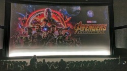 Avengers Infinity War on Imax 😍😍😍 #imax #arcadia #melzo #avengers #infinitywar #thanos #marvel  (presso Arcadia Cinema)