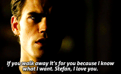 dailytvdgifs:  The Vampire Diaries Relationships: Elena Gilbert + Stefan Salvatore  ↪ “Do you know why I was even on that bridge? I was coming back for you, Stefan. I had to choose and I picked you. Because I love you. No matter what happens, it’s