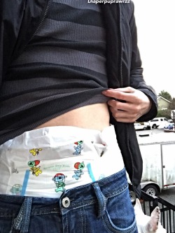 diaperpuprawrzz:  Wearing the new Super Dry Kids v2! They’re so amazingly comfy! I found a new favorite diaper :0) 
