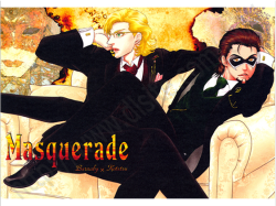 dlsite-girlside:  Masquerade Circle: K2COMPANY (Kodaka Kazuma) Kotetsu and Barnaby (T*ger &amp; B*nny) are invited to a special masquerade party. Kotetsu participates against his will, in formal wear he’s not familiar with. Off they go. The party is