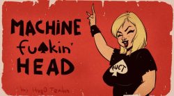   Can’t sleep, so I listen Machine Head instead. One of my favorite bands.Newgrounds Twitter DeviantArt  Youtube Picarto