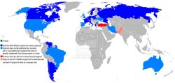 mapsontheweb:  With the 100th anniversary of the Armenian Genocide quick approaching , here is where each country stands on their recognition of the genocide.