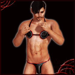 Be Feminine M4  This outfit is equally good for masters and slaves! Of course you can show Michael 4&rsquo;s feminine side too.  	    	Included Morphs:  	   	Bra Morphs:  	   	BeerBelly, Bulk, Definition, Thin, Young  	TorsoThickness  	CollarL-Back, Colla