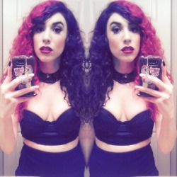 moon-cosmic-power:  Black Kitty Queen.   i miss this hair :c