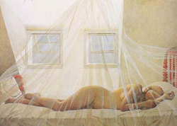 Inle-Hain:  Day Dream By Andrew Wyeth. A Helga Painting, One Of 240 Paintings Andrew