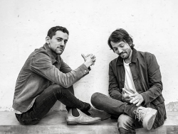diegolunadaily:Diego Luna and Luis Gerardo Méndez, Sept. 2017