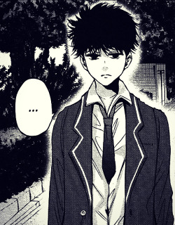 asbehsam: Kaneki with messy hair is adorable and actually looks a lot like Hide