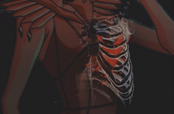 Colorfulusagi:  Hearts Are Wild Creatures, That’s Why Our Ribs Are Cages. 