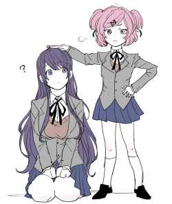 ma2ereki: DDLC🖋  Yuri &amp; Natsuki 
