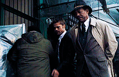 brucebaled:  Se7en (1995) directed by David Fincher.   Ernest Hemingway once wrote, “The world is a fine place and worth fighting for.” I agree with the second part.      fucking spacey