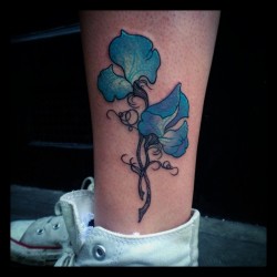 Laettattoo:  Sweet Pea For A Sweet Pea! Happy 18Th Isabelle X
