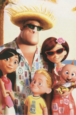 lustyscripps:  ruinedchildhood:  too-gay-for-this:  He has Monsters inc. on his shirt.  She has Nemo on her dress.  Violet has murder in her eyes.    Teen on family vacation, sounds about right.