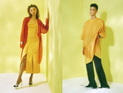 koreanmodel:Bae Yoon Young and Will by Ahn Sang Mi for KYE Spring 2017 lookbook