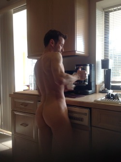 gonakedmagazine:  danbearnc:  Coffee break  GoNaked Magazine - the digital magazine for male nudists! Over 50K  readers worldwide. Real nudists, real men, Reviews, Interviews, Photos, Travel, Reader Gallery and much more. Download/buy an issue? http://goo