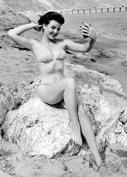 lanallure:  Rusty Fisher, Playboy’s Miss April 1956.