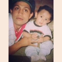 Here is a pic of me and my father when I was just a kid. My birthday is today so now I&rsquo;m 21. Im getting older :/