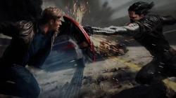 gothic-storm:  Captain America vs. The Winter Soldier!