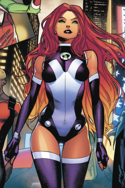 anime:starfire looks so good in the newest super sons issue i’m dying