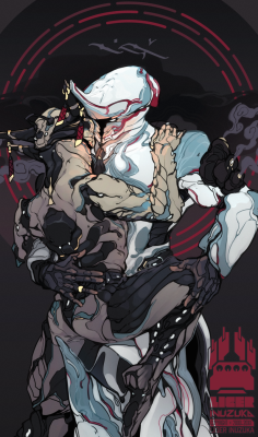 the-liger-art:Warframe: Anatolius and Volkovyi by Liger-Inuzuka Initializing artist’s comments…A Valentine’s Day gift art piece for our Warframe ally, who plays the Loki to our Frost. It is our Warframes in a dance.The full illustration is available