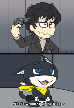 standby-art:  Persona 5/Doraemon. Excellent game, please nerf Yoshitsune Atlus this is starting to get ridiculous.