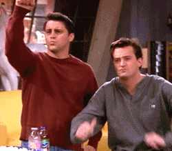 heartoutofhand:  r3unite:  I’m Chandler when somebody gives me a sarcastic answer.  You actually are Syd hahah