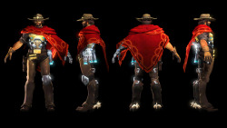 horusthewhore:  colonelyobo:  Overwatch - McCree SFM Model Release A less-than-stellar port of McCree from Overwatch, done as a request by ZalSFMÂ ( â€™ - â€™)b Model is far from perfect, probably needs a lot of work! But I saw at least one person wanting