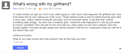fy-nghariad-fy-emrys:  geo689:  Wondering around yahoo answers and found this…  im crying 