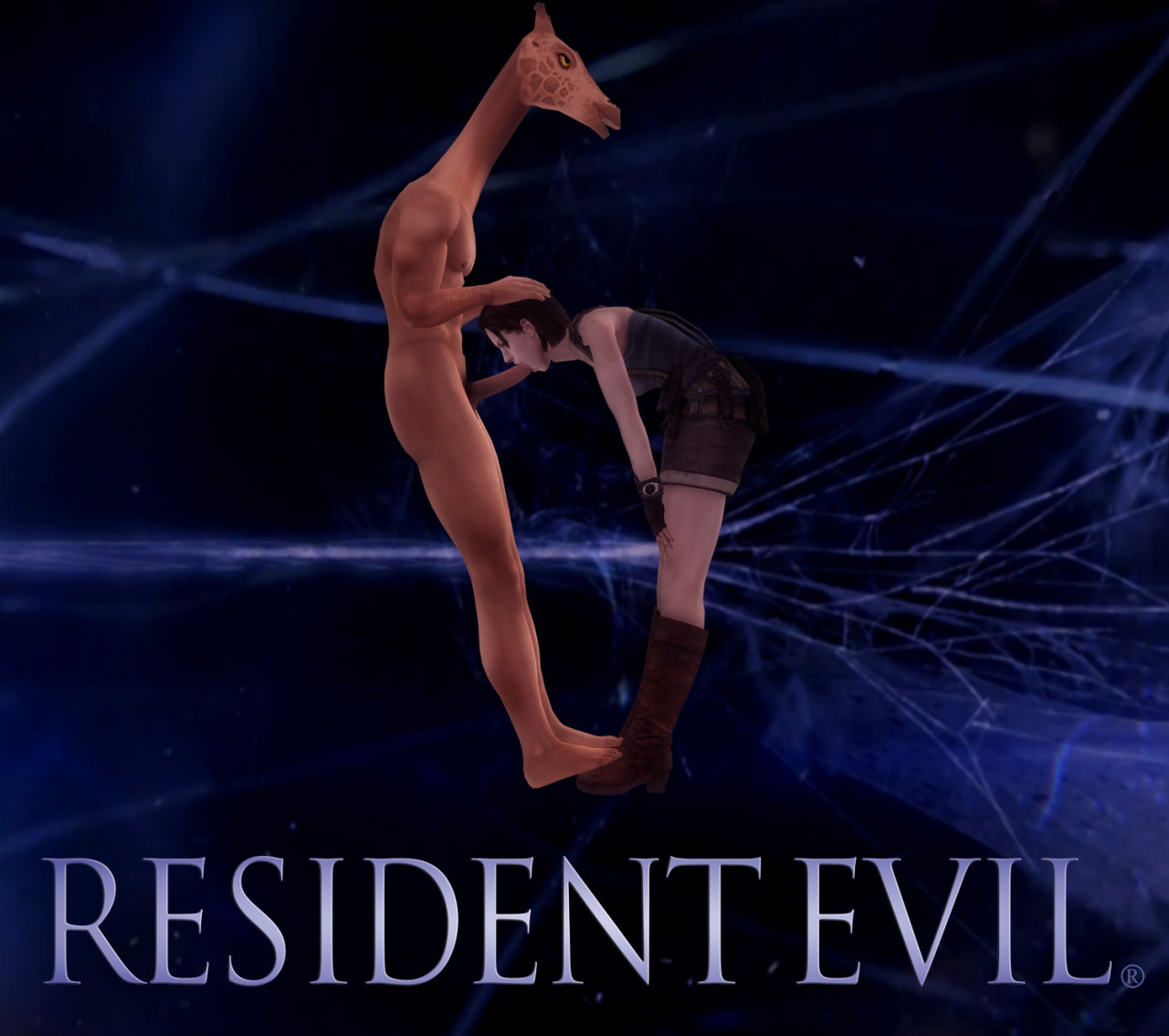 delicious-hentai:  Resident Evil 6  Huh. I guess it does look like a lady sucking