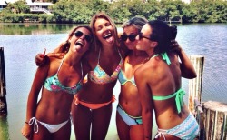 Four babes goofin&rsquo; at the lake @ https://xhamster.com