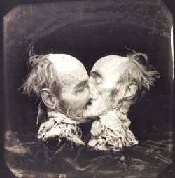 cavetocanvas:  Joel-Peter Witkin, The Kiss, 1982 