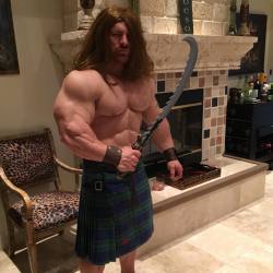 sannong:  Flex Lewis - Halloween. Holy fuck. I thought it was a body suit or cartoon at first.   Flex Lewis