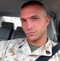 onlymilitarymen:  secret-soldier: chettbro: USMC “Never Shy”  With all these Gay Bitches/ Military Chasers getting &amp; posting all this hot Marine Dick they get to enjoy, that settles it,     I need to sell my shit &amp; move near Oceanside. 