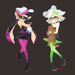 3drod:  Every single Splatfest piece I made. Shame this tradition has come to an end.  It was a blast, thank you so much. Stay fresh! 