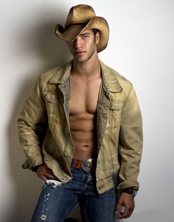 sirjocktrainer:   The Rancher likes to have fun with his Cowboys ever how and then and strip of them everything that makes them a Cowboy and return them to being a gym Jock again, then he gets to remake them as Cowboys all over. 