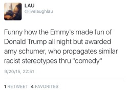 Have any of you guys actually seen Amy&rsquo;s standup? Most of her jokes are knocks at herself. Her gimmick is the dumb blonde chick that says stupid shit all the time. Stop giving comedians so much shit which their jokes I&rsquo;m a &ldquo;beaner&rdquo;