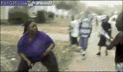 madam-shogun-assassin:  4gifs:  [unedited]  I always thought the bitch on the right should have used more super moves ..just sayin 
