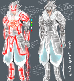 Ser Weiss tho~ I wanted to take a crack at her OP dust infused armor (Which I referenced from dogtit&rsquo;s design) So heres my take on it I also wanted to see Short haired and bloody Ser Weiss so there&rsquo;s that too :D
