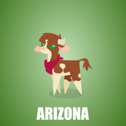 nopony-ask-mclovin:Arizona from Them’s Fightin Herds!The last one… ^w^