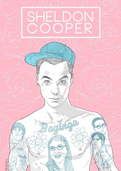 lesbian-geek:  I love this!2 of my favourite things, sheldon cooper and tattoos. :) 