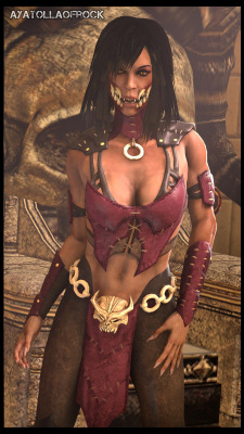 ayatollaofrock:  Rightful Ruler.I’ve been playing Mortal Kombat X since it came out, and Mileena’s my main, so it helps that her redesign’s awesome.